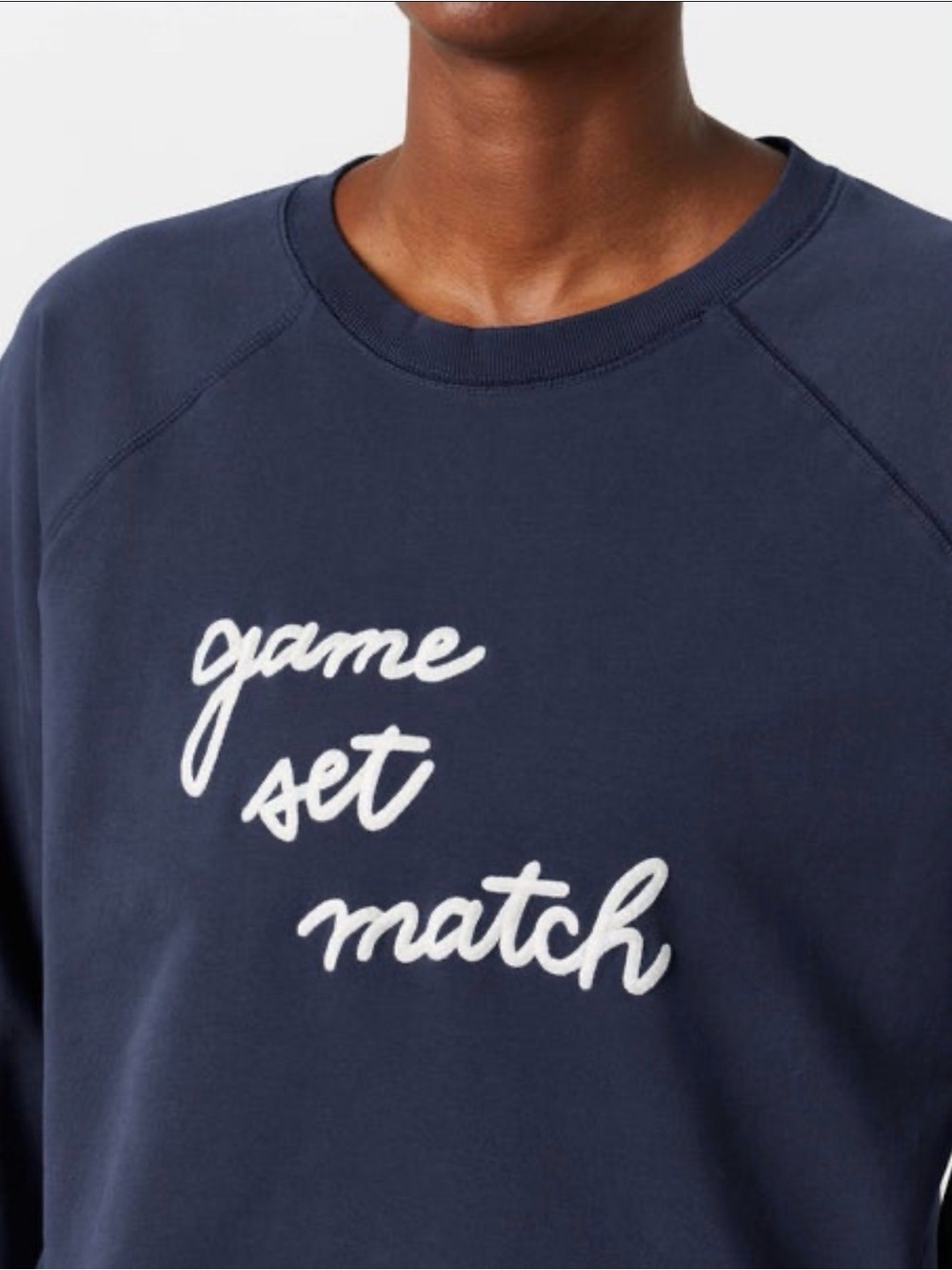 Ame & Lulu Game Set Match tennis sweatshirt
